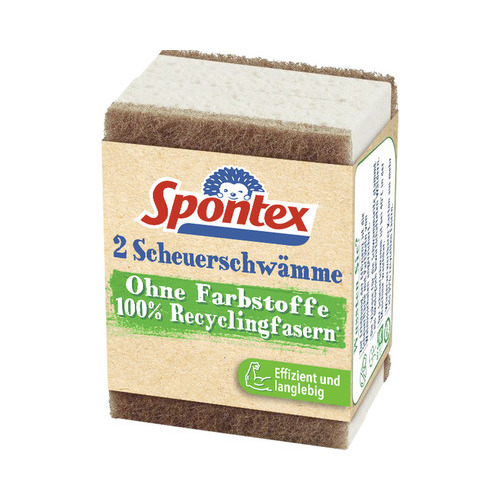Губка для митття посуду Spontex - 1